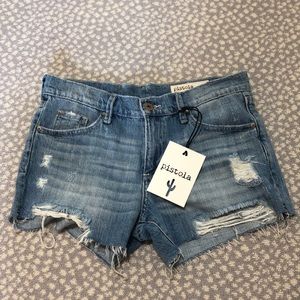 Pistola Brand New Cutoff Denim Shorts